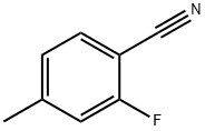 2-Fluoro-4-methylbenzonitrile Structural Picture