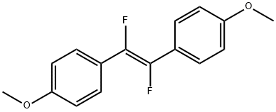 1,1'-[(1E)-1,2-DIFLUORO-1,2-ETHENEDIYL]BIS[4-METHOXYBENZENE]