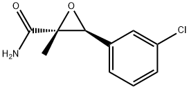 (2R,3S)-3-(3-CHLOROPHENYL)-2-METHYLOXIRANE-2-CARBOXAMIDE Structural