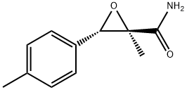 (2R,3S)-2-METHYL-3-P-TOLYLOXIRANE-2-CARBOXAMIDE Structural