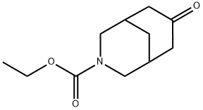 TERT-BUTYL 7-OXO-3-AZABICYCLO[3.3.1]NONANE-3-CARBOXYLATE Structural