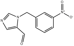 3-(3-NITRO-BENZYL)-3H-IMIDAZOLE-4-CARBALDEHYDE Structural