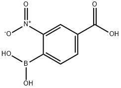 4-CARBOXY-2-NITROPHENYLBORONIC ACID Structural