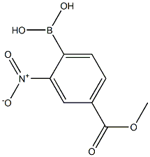 4-METHOXYCARBONYL-2-NITROPHENYLBORONIC ACID Structural