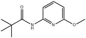 N-(6-METHOXY-PYRIDIN-2-YL)-2,2-DIMETHYLPROPIONAMIDE Structural