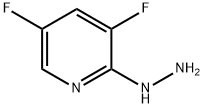 3,5-Difluoro-2-hydrazinopyridine Structural