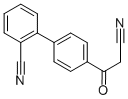 [1,1'-BIPHENYL]-2-CARBONITRILE, 4'-(2-CYANOACETYL)-