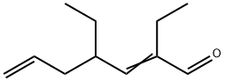 2,4-DIETHYL-2,6-HEPTADIENAL Structural