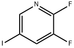 5-Iodo-2,3-difluoropyridine Structural