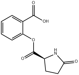 o-carboxyphenyl 5-oxo-L-prolinate Structural