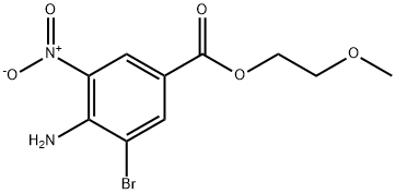 4-Amino-3-bromo-5-nitrobenzoic acid 2-methoxyethyl ester