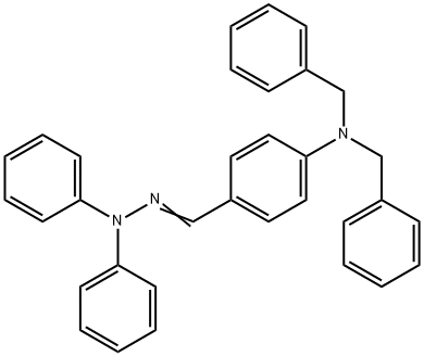 4-(DIBENZYLAMINO)BENZALDEHYDE-N,N-DIPHENYLHYDRAZONE Structural