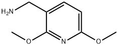 (2,6-dimethoxypyridin-3-yl)methanamine Structural