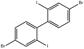 4,4'-Dibromo-2,2'-diiodobiphenyl Structural