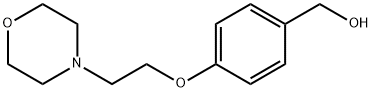 [4-(2-MORPHOLIN-4-YLETHOXY)PHENYL]METHANOL Structural