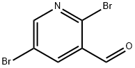 2,5-DIBROMONICOTINALDEHYDE Structural