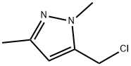 5-(CHLOROMETHYL)-1,3-DIMETHYL-1H-PYRAZOLE Structural