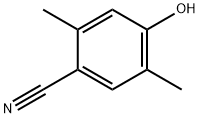 2,5-Dimethyl-4-hydroxybenzonitrile Structural