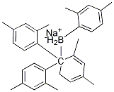 Borate(1-), tetrakis(2,4-diMethylphenyl)-, sodiuM(1:1) Structural