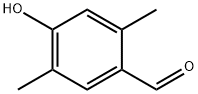 4-Hydroxy-2,5-dimethylbenzaldehyde Structural