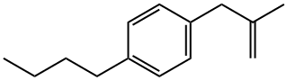 3-(4-N-BUTYLPHENYL)-2-METHYL-1-PROPENE Structural