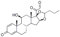 21-Dehydro Budesonide Structural Picture