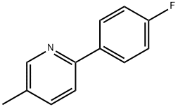 2-(4-FLUOROPHENYL)-5-METHYLPYRIDINE Structural