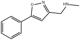 N-METHYL-N-[(5-PHENYLISOXAZOL-3-YL)METHYL]AMINE Structural