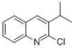 2-CHLORO-3-ISOPROPYLQUINOLINE Structural