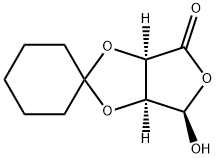 2,3-O-CYCLOHEXYLIDENE-L(-)-ERYTHRURONOLACTONE Structural