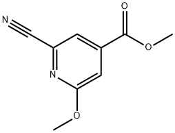 METHYL 2-CYANO-6-METHOXY-4-PYRIDINECARBOXYLATE