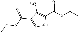 3-AMINO-1H-PYRROLE-2,4-DICARBOXYLIC ACID DIETHYL ESTER Structural