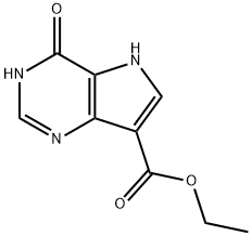 ETHYL 4,5-DIHYDRO-4-OXO-1H-PYRROLO[3,2-D]PYRIMIDINE-7-CARBOXYLATE Structural