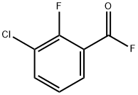 3-CHLORO-2-FLUOROBENZOYL FLUORIDE 98 Structural