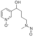 4-(METHYLNITROSAMINO)-1-(3-PYRIDYL-N-OXIDE)-1-BUTANOL Structural