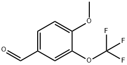 4-METHOXY-3-(TRIFLUOROMETHOXY)BENZALDEHYDE Structural