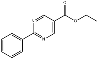 ethyl 2-phenylpyrimidine-5-carboxylate Structural