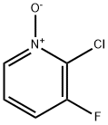 2-CHLORO-3-FLUOROPYRIDINE N-OXIDE Structural