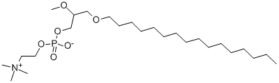 1-O-HEXADECYL-2-O-METHYL-RAC-GLYCERO-3-PHOSPHOCHOLINE