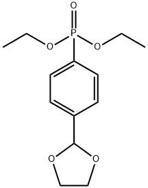 DIETHYL[4-(1,3-DIOXOLAN-2-YL)PHENYL]PHOSPHONATE Structural