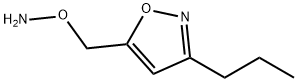 Isoxazole,  5-[(aminooxy)methyl]-3-propyl- Structural