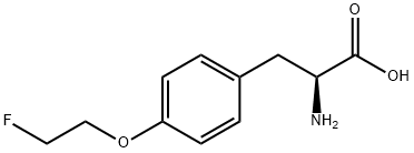 L-Tyrosine, O-(2-fluoroethyl)-, trifluoroacetate Structural