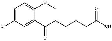 6-(5-CHLORO-2-METHOXYPHENYL)-6-OXOHEXANOIC ACID