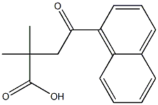 2,2-DIMETHYL-4-(1-NAPHTHYL)-4-OXOBUTYRIC ACID