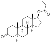 17beta-hydroxy-5alpha-androstan-3-one propionate  