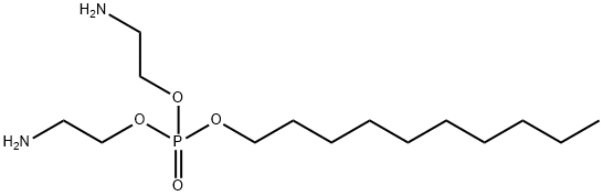 bis(2-aminoethyl) decyl phosphate Structural