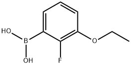 3-ETHOXY-2-FLUOROPHENYLBORONIC ACID Structural