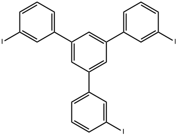 1,3,5-Tris(m-iodophenyl)benzene Structural