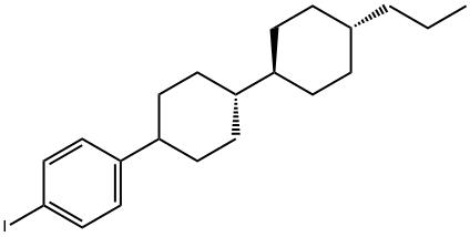 4-(4-PROPYLCYCLOHEXYL)CYCLOHEXYLPHENYL IODIDE Structural