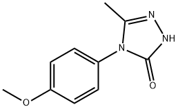 4-(4-METHOXYPHENYL)-5-METHYL-2,4-DIHYDRO-3H-1,2,4-TRIAZOL-3-ONE Structural